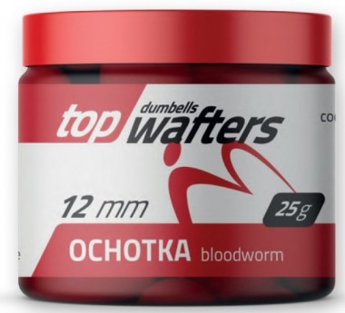DUMBELLS WAFTERS BLOODWORM 12mm 25g MATCH PRO