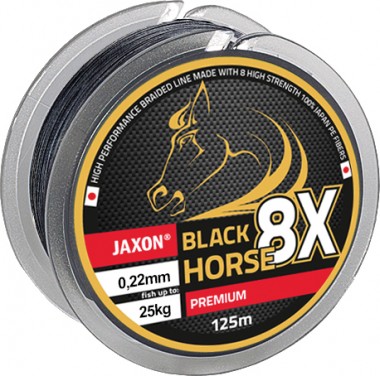 PLECIONKA BLACK HORSE 8x 0,12mm 125m JAXON