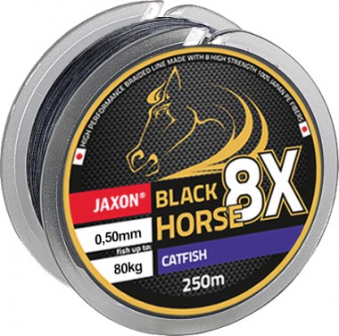 PLECIONKA BLACK HORSE 8x CATFISH 0,45mm 250m JAXON