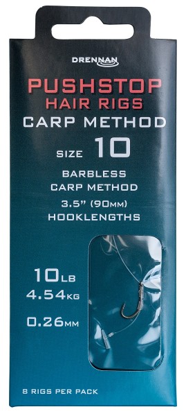 PRZYPONPUSHSTOP CARP METHOD10 0,26mm 8cm DRENNAN