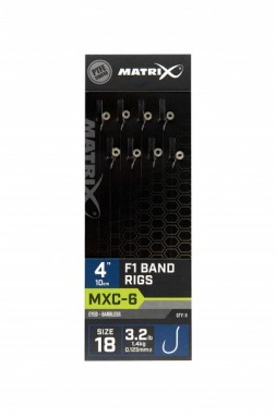 PRZYPONY MXC-6 F1 BANDS 0,125mm hak 18 MATRIX