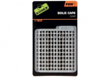 STOPERY FOX BOILIE CAPS CLEAR 120szt
