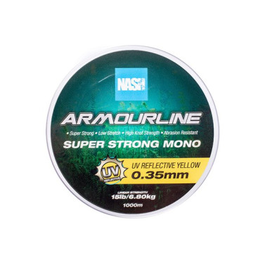YKA ARMOURLINE MONO UV YELLOW 0.35mm 1000m NASH