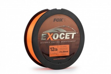 YKA EXOCET FLUORO ORANGE MONO 0,35mm 1000m FOX