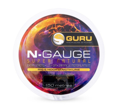 YKA N-GAUGE SUPER NATURAL CLEAR 0.16mm 150m GURU