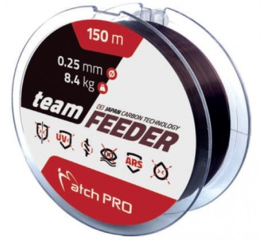 YKA TEAM FEEDER 0,25mm 150m MATCH PRO