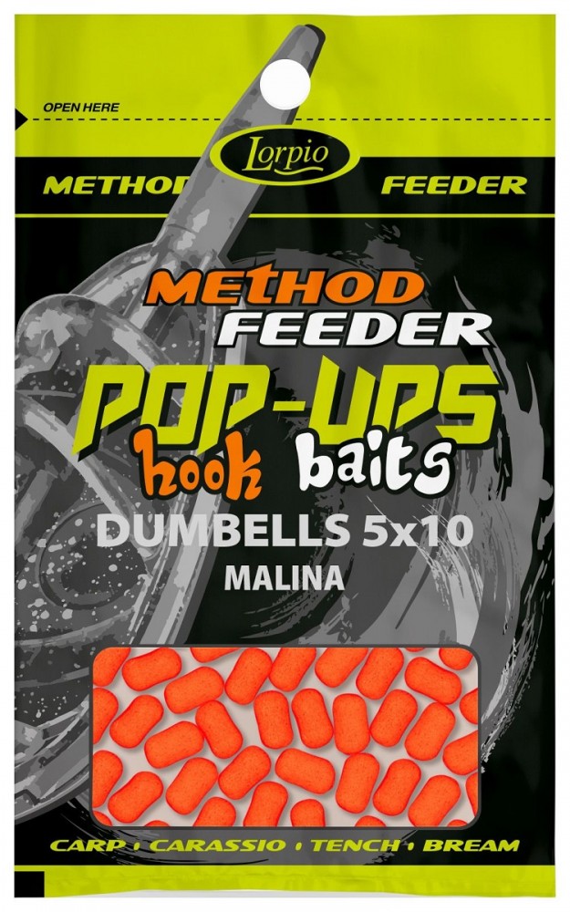 DUMBELLS POP UP 5x10mm MALINA LORPIO