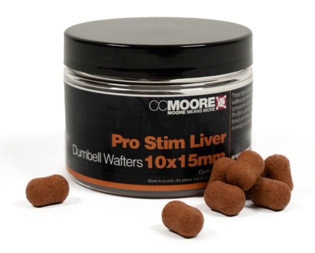 DUMBELLS WAFTERS PRO-STIM LIVER 10x15mm CC MOORE