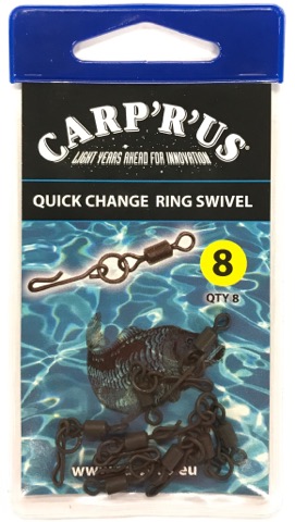 KRTLIK QUICK CHANGE RING SWIVEL rozmiar 8 CARPRUS