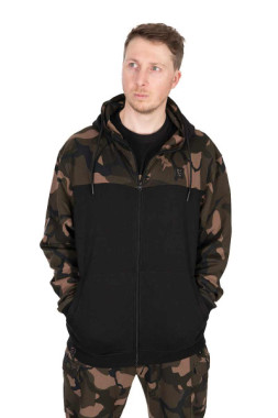 BLUZA BLACK/CAMO SPLIT ZIP HOODY rozmiar XL FOX