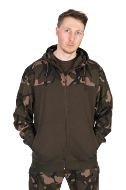 BLUZA KHAKI/CAMO SPLIT ZIP HOODY rozmiar M FOX