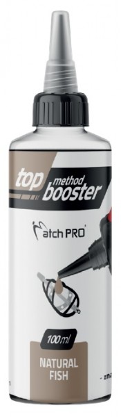 BOOSTER TOP METHOD NATURAL FISH 100ml MATCH PRO