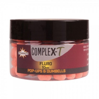 COMPLEX-T FLURO POP UP&DUMBELL 10mm DYNAMITE BAITS
