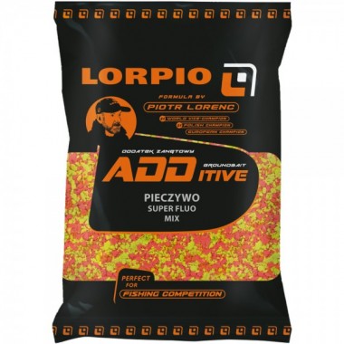 DODATEK PIECZYWO SUPER FLUO MIX 600g LORPIO