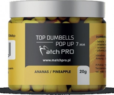 DUMBELLS POP UP ANANAS 7mm 20g MATCH PRO