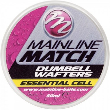DUMBELLS WAFTERS MATCH ESSENTIAL CELL 8mm MAINLINE
