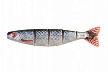 GUMA PRO SHAD JOINTED 14cm NATURAL ROACH RAGE