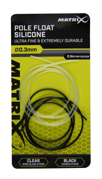 GUMKI DO SPAWIKA POLE SILICONE 0,30mm 1m MATRIX