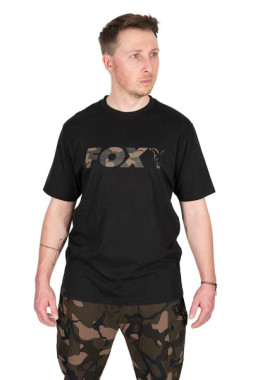 KOSZULKA BLACK/CAMO LOGO T-SHIRT rozmiar M FOX