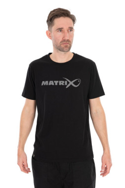 KOSZULKA MATRIX LARGE FADE T-SHIRT BLACK/GREY r. L