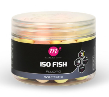 KULKI MAINLINE WAFTERS ISO FISH 15mm PIN.YELL.WHI.