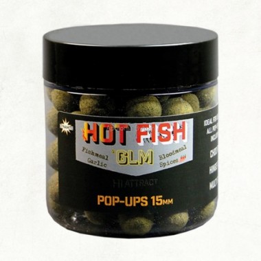 KULKI POP UP HOT FISH & GLM 15mm DYNAMITE BAITS