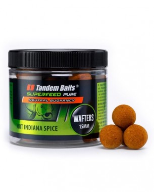 KULKI PURE WAFTERS HOT INDIANA SPICE 15mm TANDEM