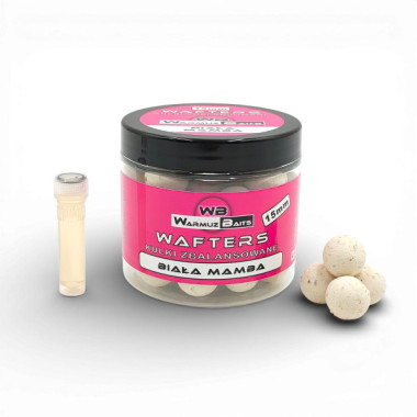KULKI WARMUZ BAITS WAFTERS BIA�A MAMBA 15mm