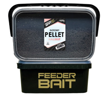 PELLET GOTOWY WIADERKO 2mm 600g HALIBUT FEEDERBAIT