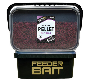 PELLET GOTOWY WIADERKO 2mm 600g MORWA FEEDER BAIT