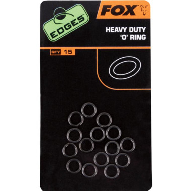 PIERCIENIE CZNIKOWE HEAVY DUTY O RING FOX 15szt