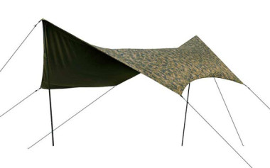 PLANDEKA FOX CAMOLITE TARP rozmiar S CAMO MASZT