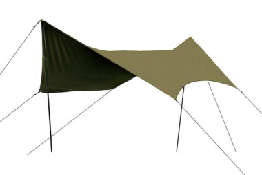 PLANDEKA FOX VOYAGER TARP rozmiar S 3,2X3,2m MASZT