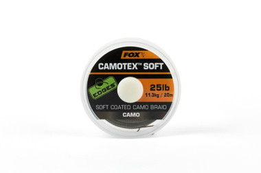PLECIONKA W OTULINIE CAMOTEX SOFT CAMO 25lb20m FOX