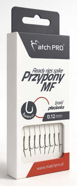PRZYPONY BEZZADZ. MATCHPRO METHOD BRAID SPIKE r.12
