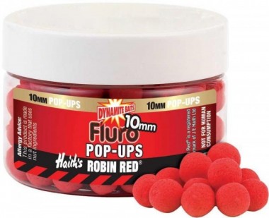 ROBIN RED FLURO POP UP 10mm DYNAMITE BAITS