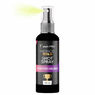 SPRAY MATCH PRO GOLD SHOT MONSTER HALIBUT 50ml