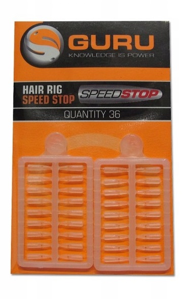 STOPERY SPEEDSTOPS HAIR RIGS GURU 36szt 6mm