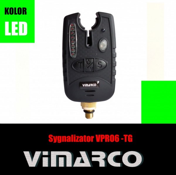 SYGNALIZATOR Z NADAJNIKIEM VIMARCO VPRO-6T ZIELONY