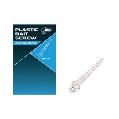 WKRĘTY DO PRZYNĘT PLASTIC BAIT SCREW 21mm NASH