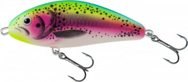 WOBLER FATSO SINKING BRIGHT TROUT 14cm 115g SALMO
