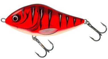 WOBLER SLIDER SINKING RED WAKE 7cm 21g SALMO