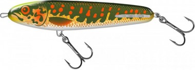 WOBLER SWEEPER SINKING GOLD PIKE 17cm 97g SALMO