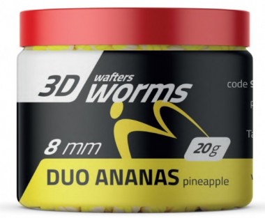 WORMS WAFTERS DUO PINEAPPLE 8mm 20g MATCH PRO