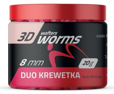 WORMS WAFTERS DUO SHRIMP 8mm 20g MATCH PRO
