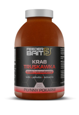 ZALEWA KRAB TRUSKAWKA 250ml FEEDER BAIT POKARM
