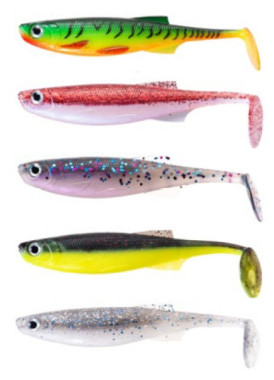 ZESTAW GUM JAXON INTENSA TRYTON 10cm MIX2 5 sztuk