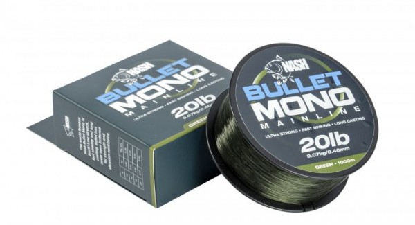 �Y�KA BULLET MONO 0,28mm 10lb BR�ZOWA NASH 1000m
