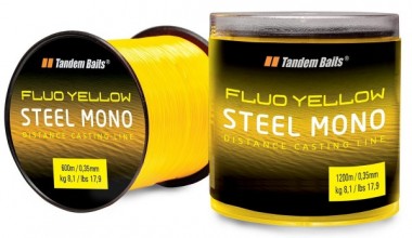 YKA STEEL MONO FLUO ӣTA 0,35mm 1200m TANDEM
