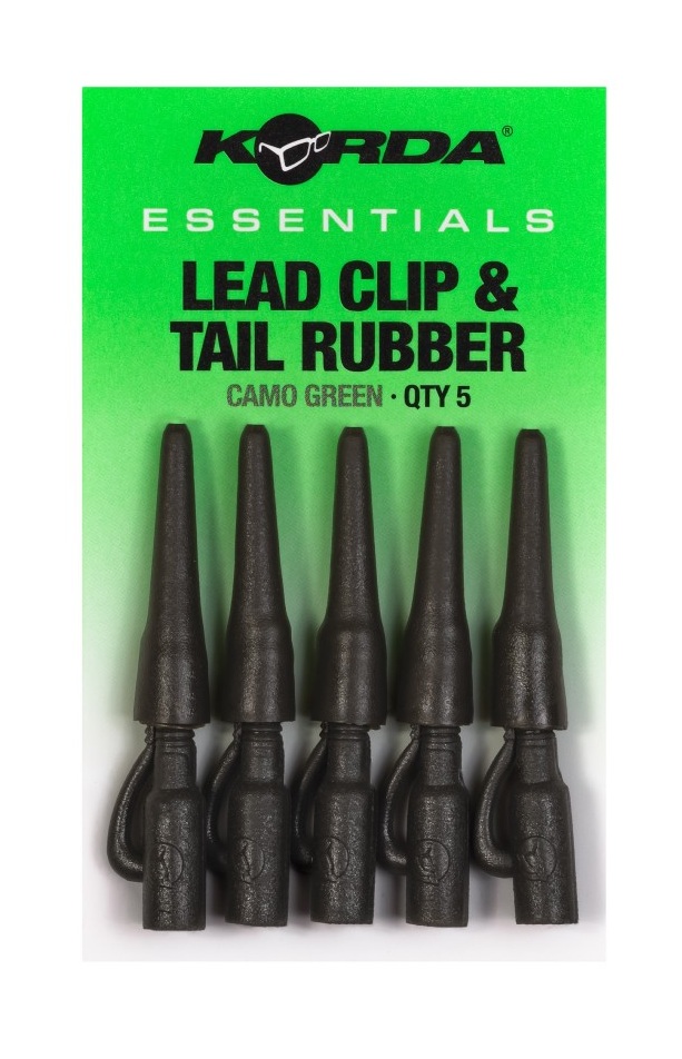 BEZPIECZNY KLIPS KORDA ESSENTIALS LEAD CLIPS 5szt